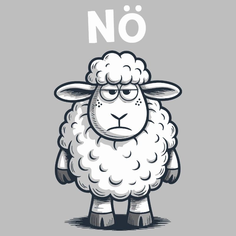 Lower Austria – Grumpy Sheep Humor Design
