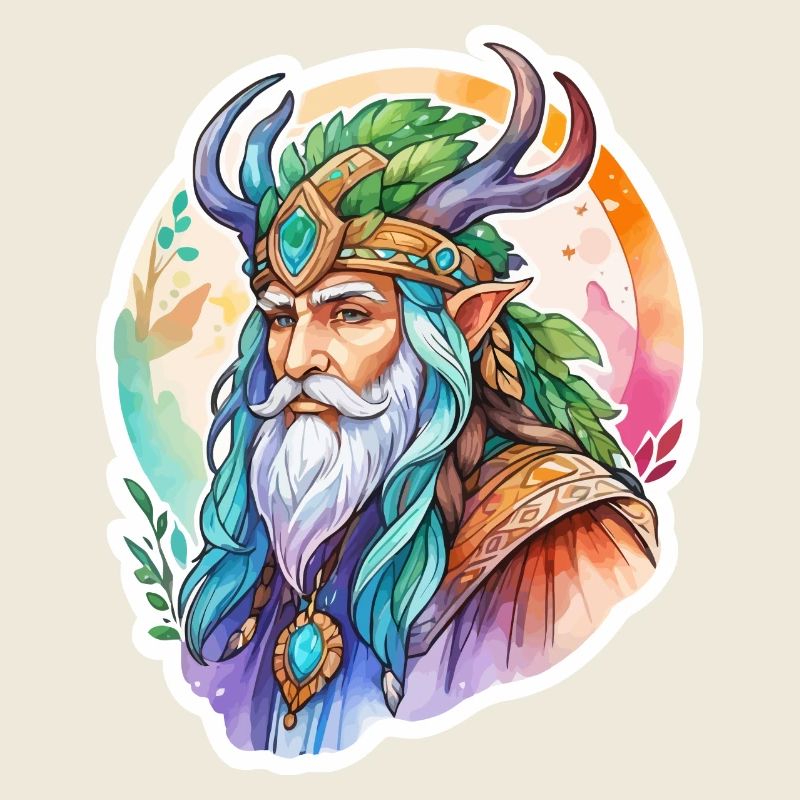 Aquarelles de druide