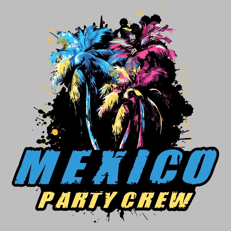 Mexico Party Crew Holiday Saying