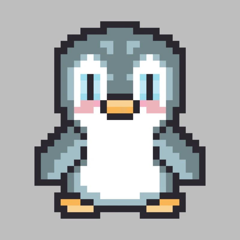 Pinguin-Pixelkunst