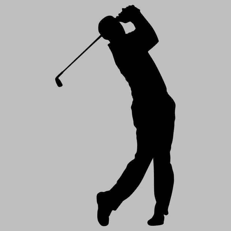 Golfer shadow