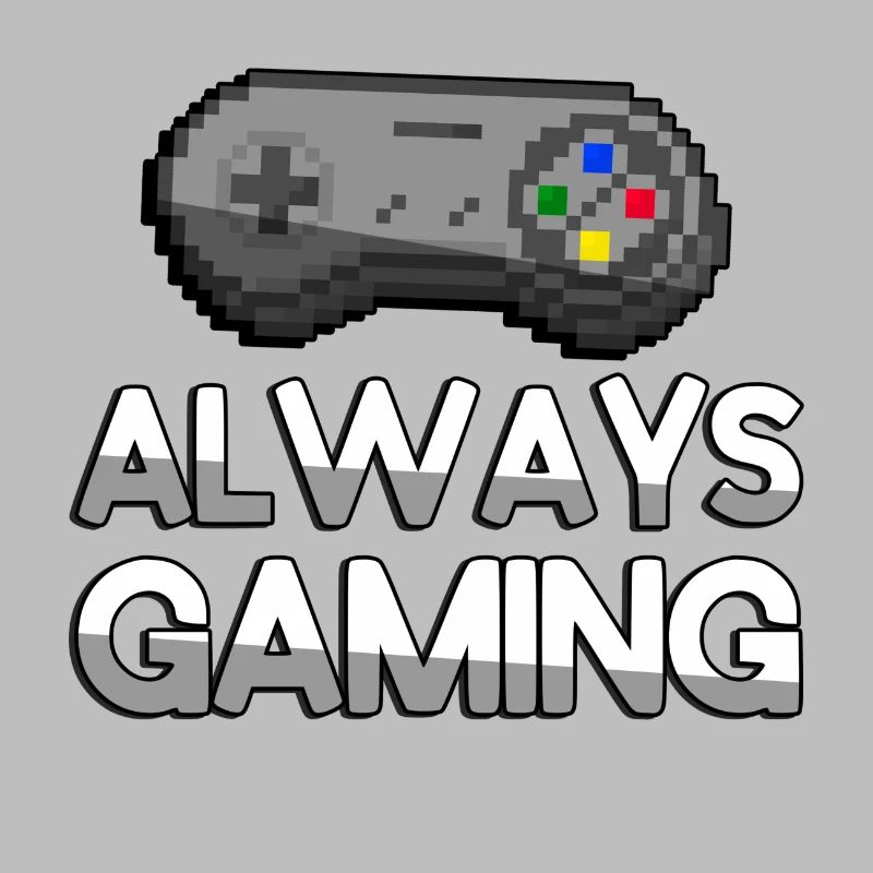 ALWAYS GAMING + SNES Controller - Gaming