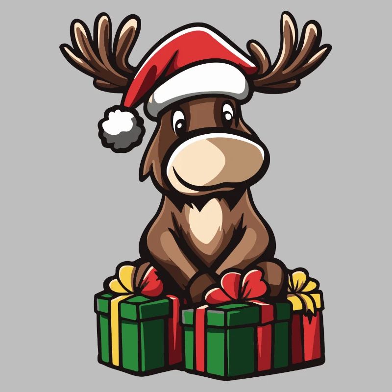 Elch Weihnachten Geschenke