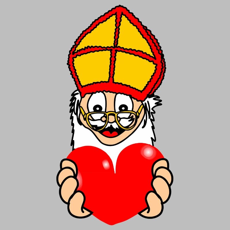 Sinterklaas mit Herz