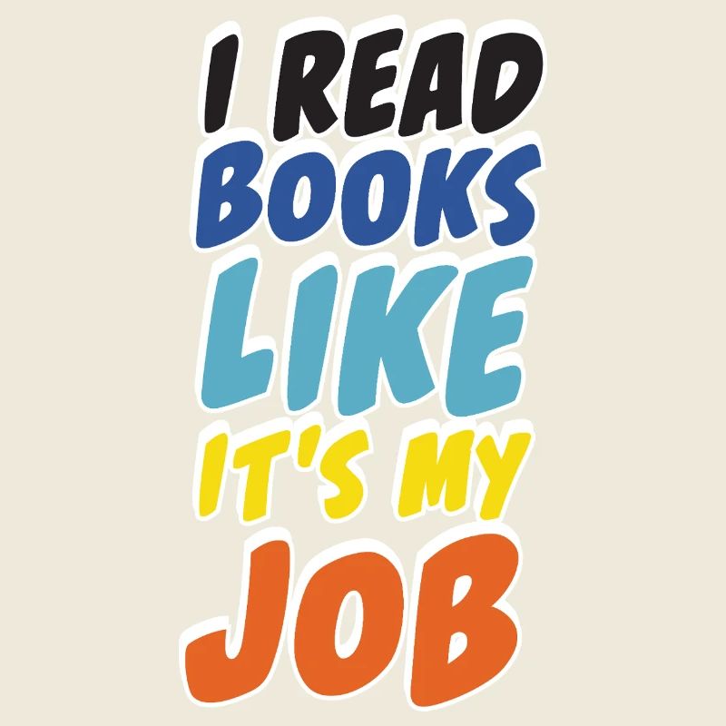 I Read Books Like It’s My Job Reader Design