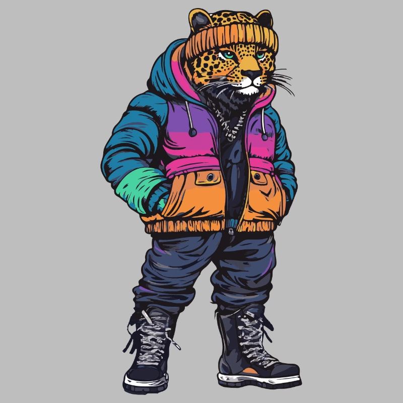 Léopard Mode Hiver