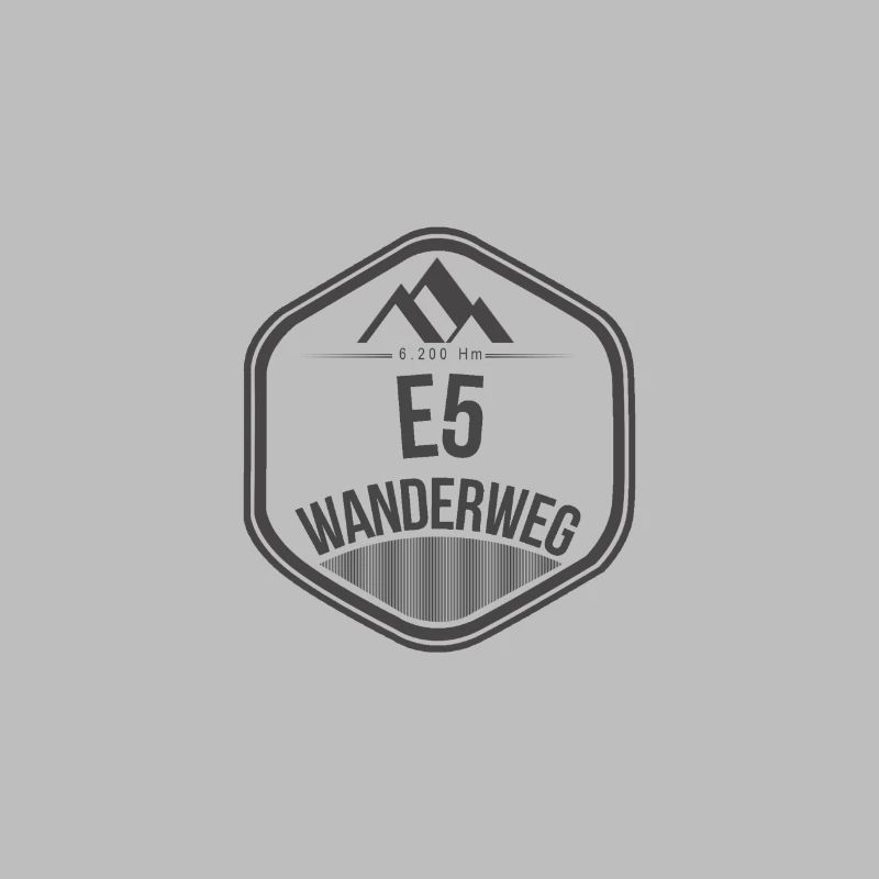 Wanderweg E5 Logo