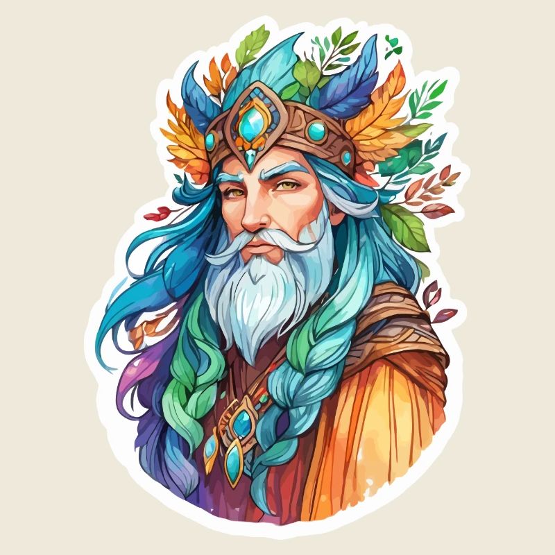 Aquarelles de druide