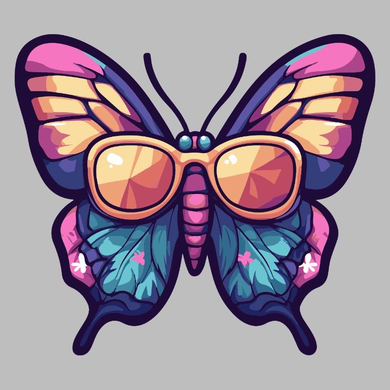 Butterfly Comic Holiday