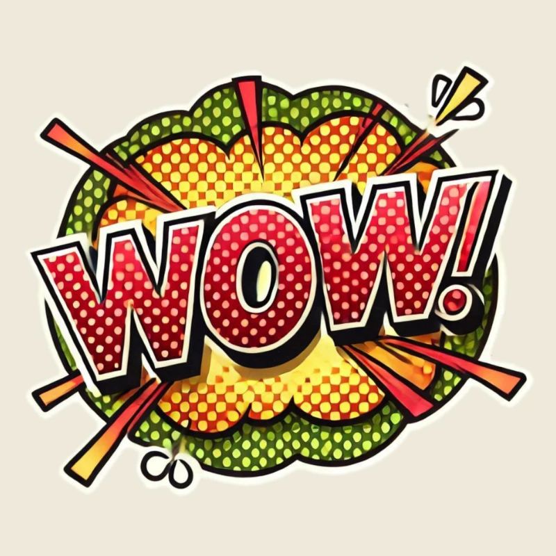 Pop Art Explosion Wow Design