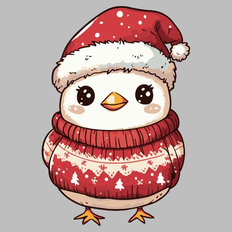 Chicken Christmas Comic