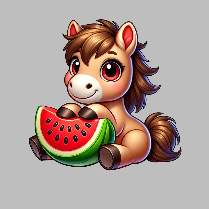 Fruity Summer Horse Watermelon