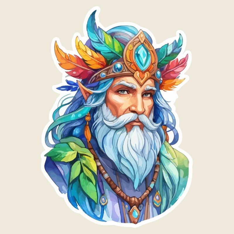 Aquarelles de druide