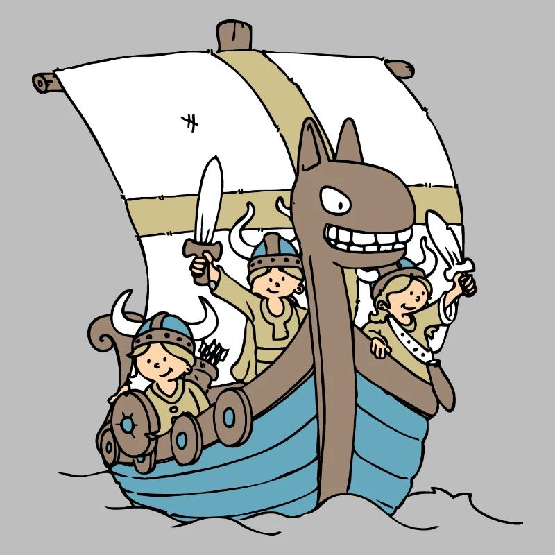 Viking Boat front