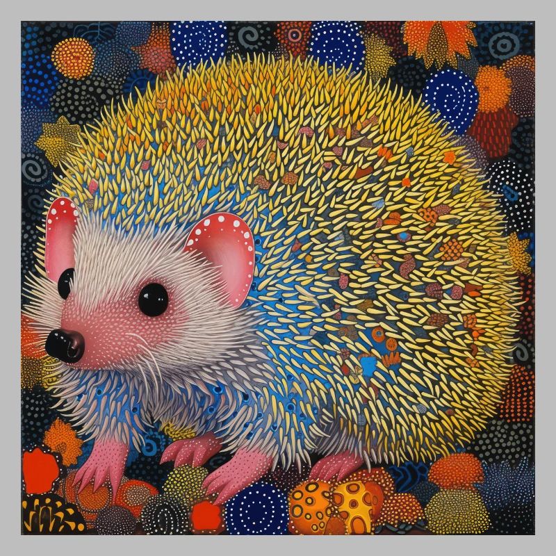 igel, bunt, tier, geschenk, geschenkidee