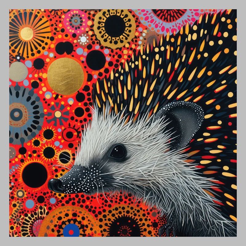 igel, bunt, tier, geschenk, geschenkidee