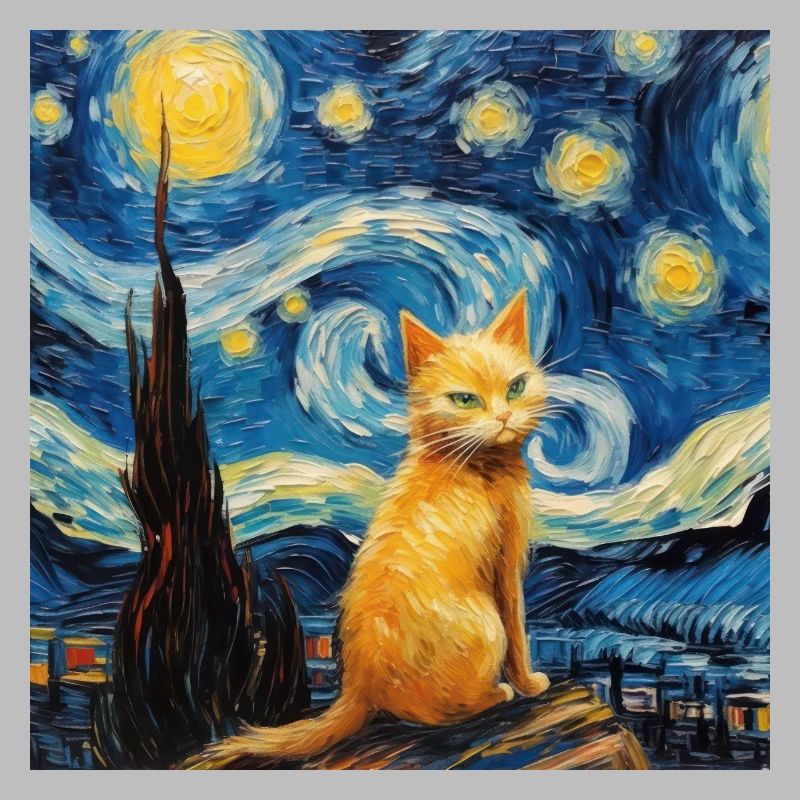 Chat, Motif De Chat