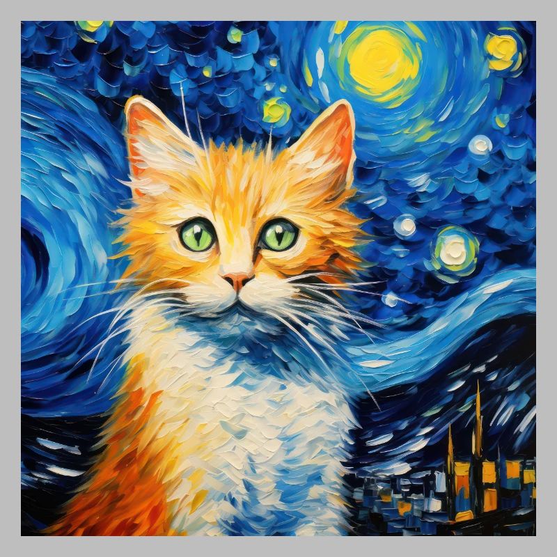 Chat, Motif De Chat