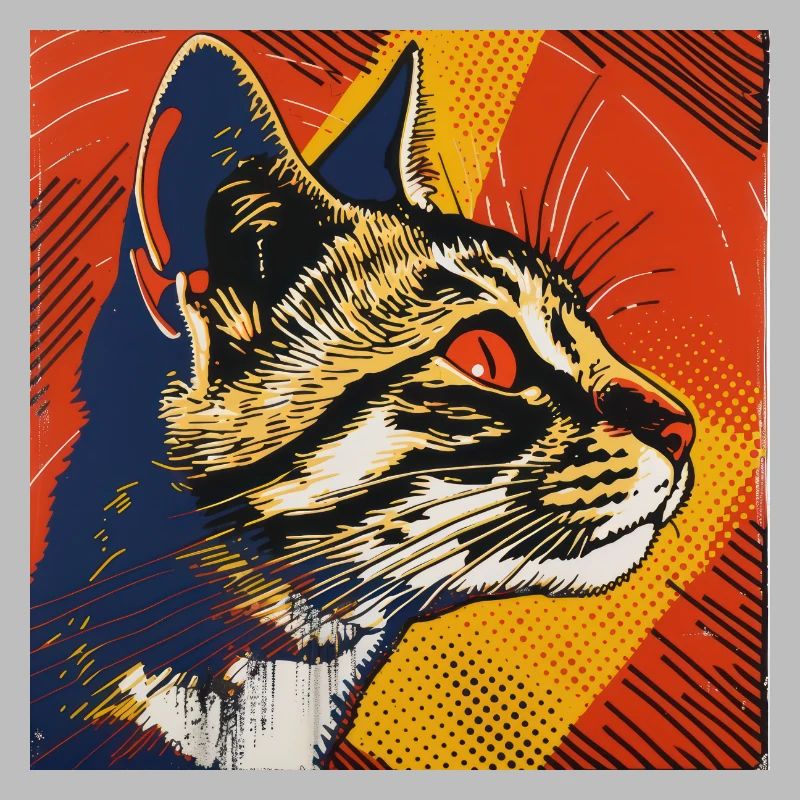 Chat, Motif De Chat