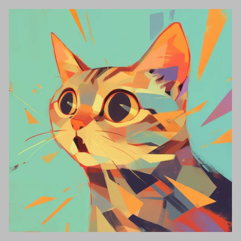 Chat, Motif De Chat