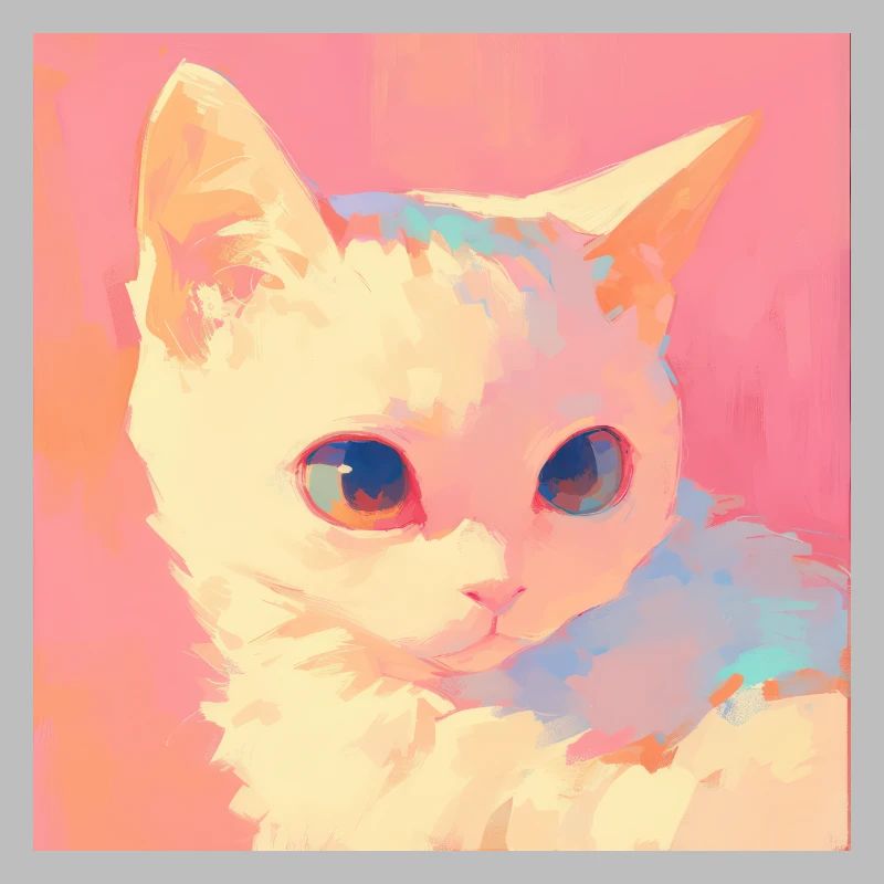Chat, Motif De Chat