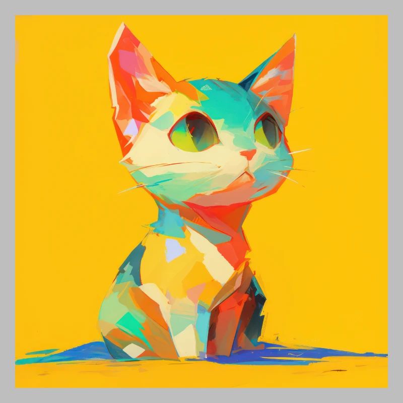 Chat, Motif De Chat