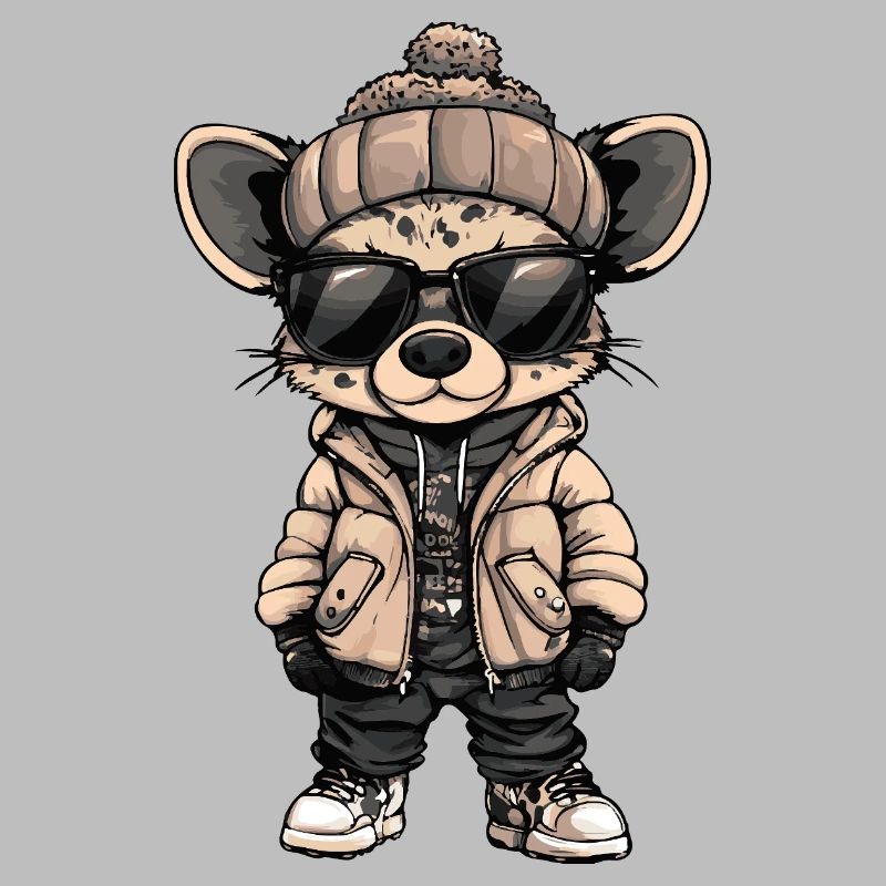 Hyène Bande Dessinée Cool