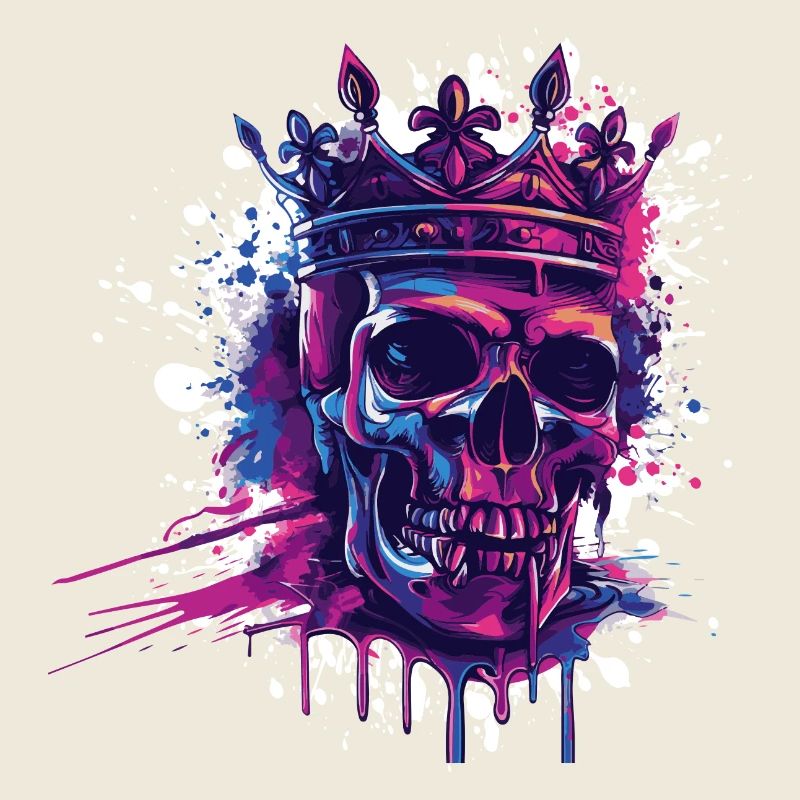 König Totenkopf Krone