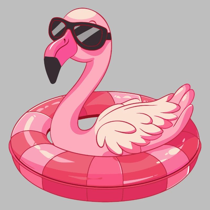 Flamingo Comic Cool