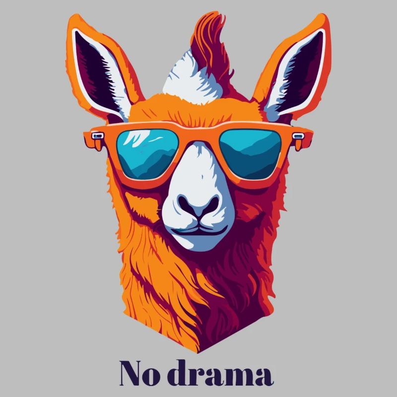 Retro Lama Vibes
