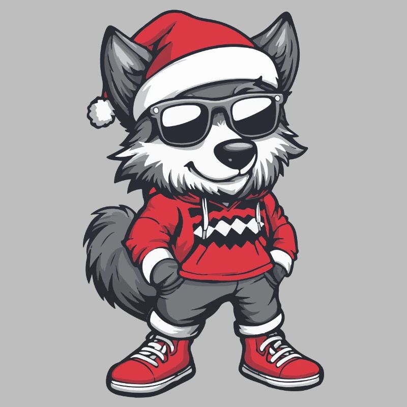 Loup Noël Bande Dessinée Cool