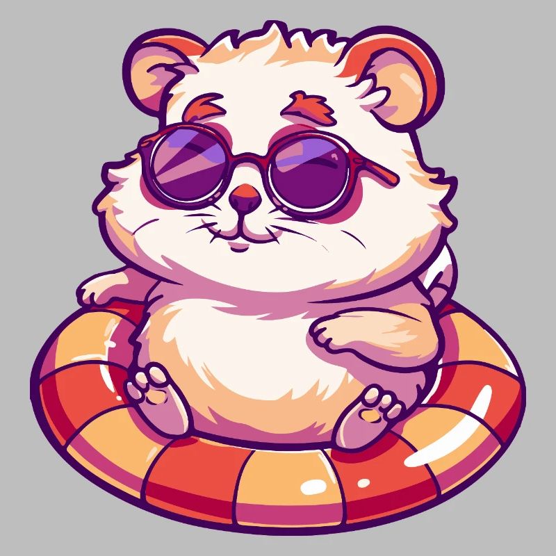 Hamster Bande Dessinée Cool