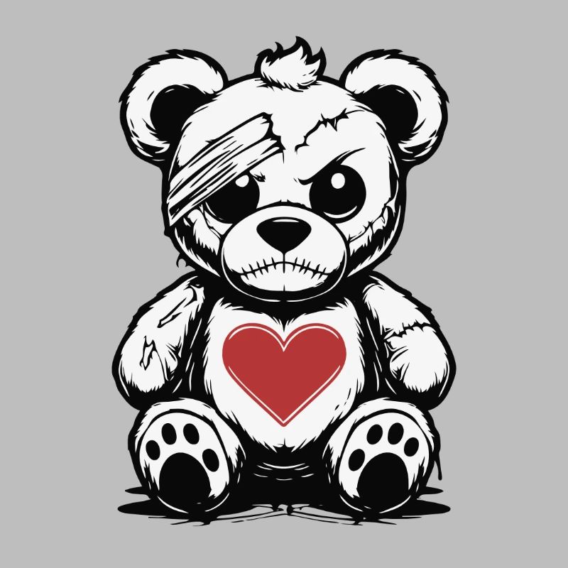 Grumpy Teddy with a good Heart