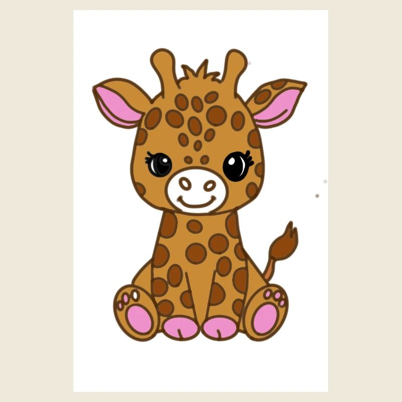 Girafon kawaï 