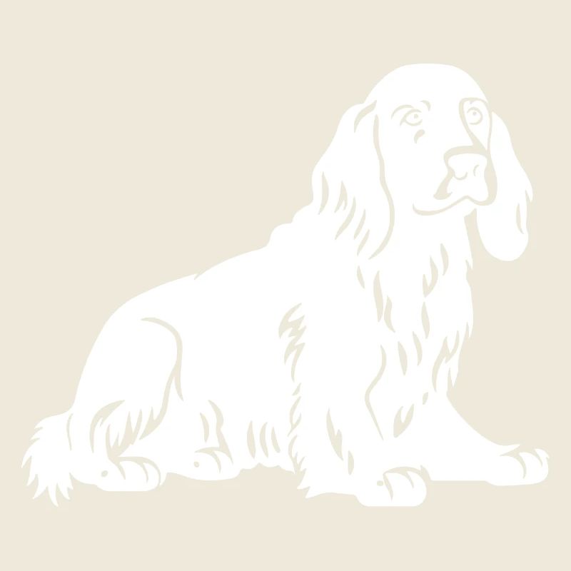 Cocker Spaniel Hund Silhouette