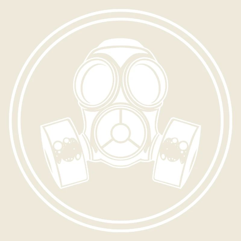 Icône de masque à gaz