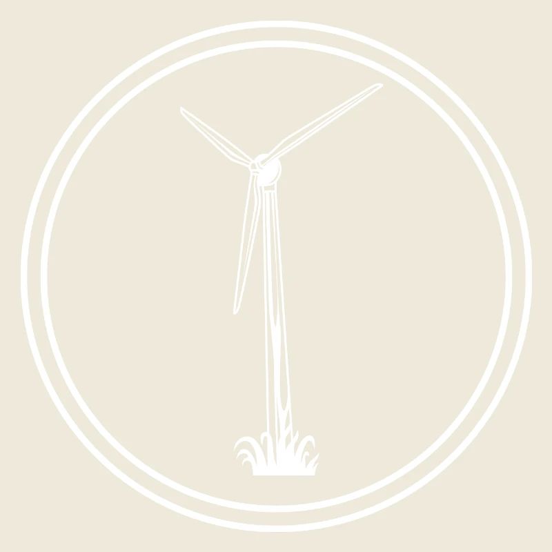 Eolienne Silhouette Energy