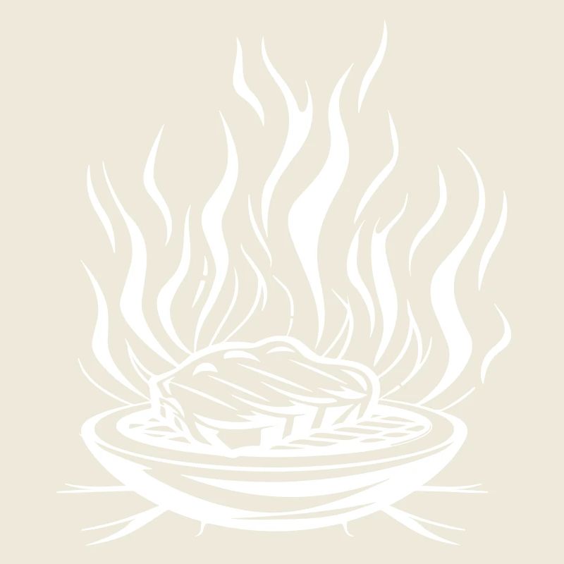 Grill Flame Meat Bbq