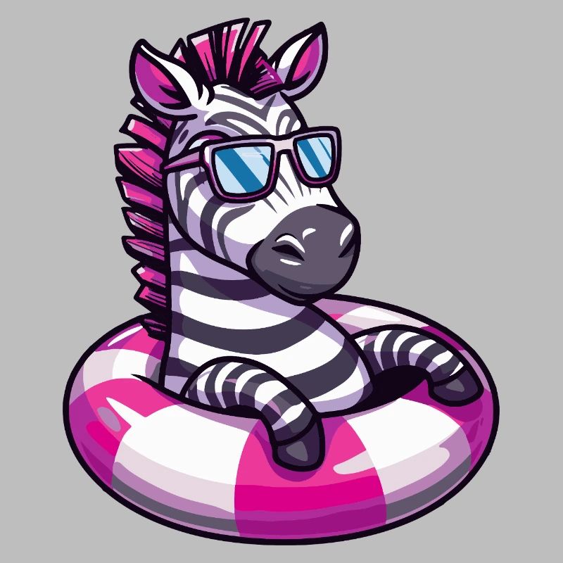 Zebra Comic Cool