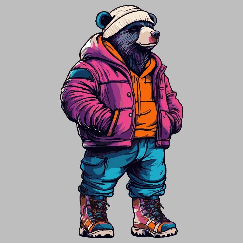 Bär Lustig Winter