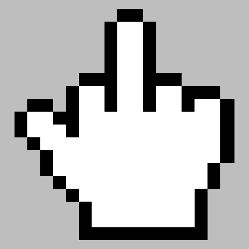 Mouse Hand Middle Finger Mouse Pointer