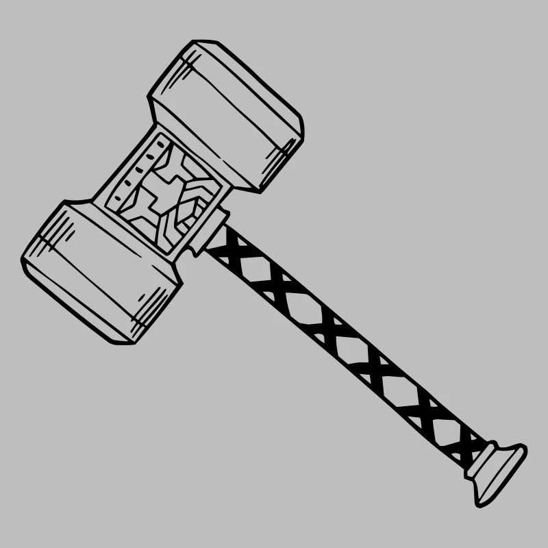 Dwarf Battle Hammer