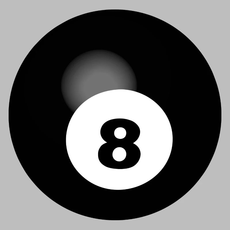 Noir 8 Billard