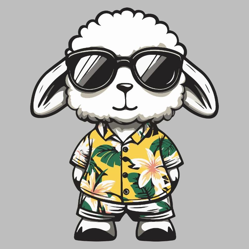 Mouton Bande dessinée Vacances