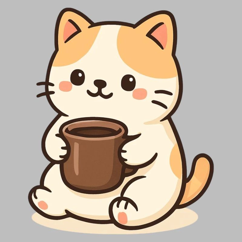 Chat avec Tasse