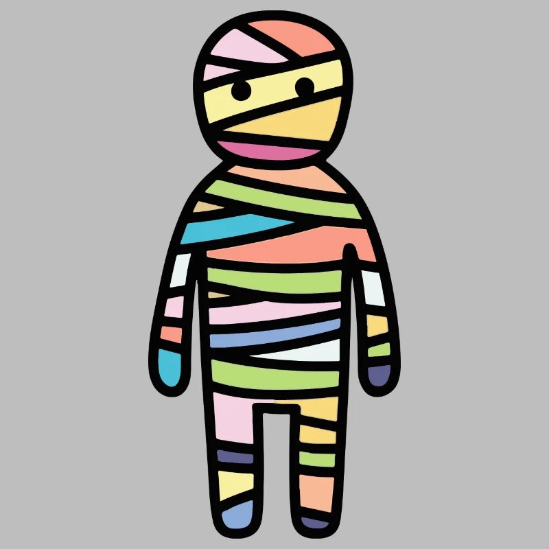 Mummy Halloween Comic