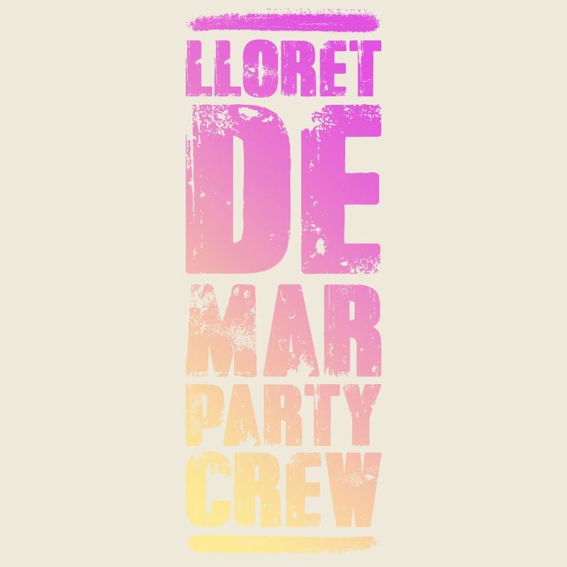 Lloret De Mar Party Crew Coloré