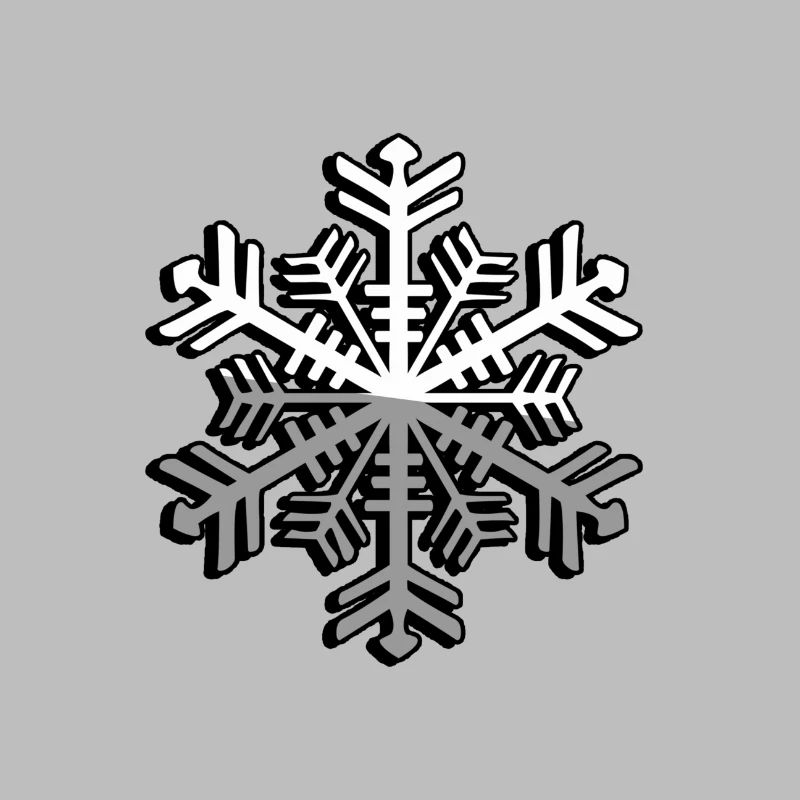 Flocon de neige - Illustration