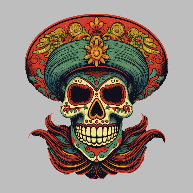 Cinco de Mayo Skull