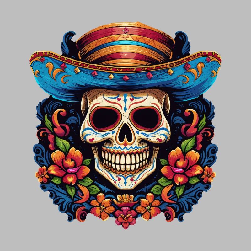 Cinco de Mayo Skull